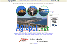 Tablet Screenshot of agropoli.net